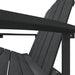 Garden Adirondack Chair Hdpe Anthracite Tonltn