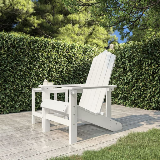 Garden Adirondack Chair Hdpe White Tonlti