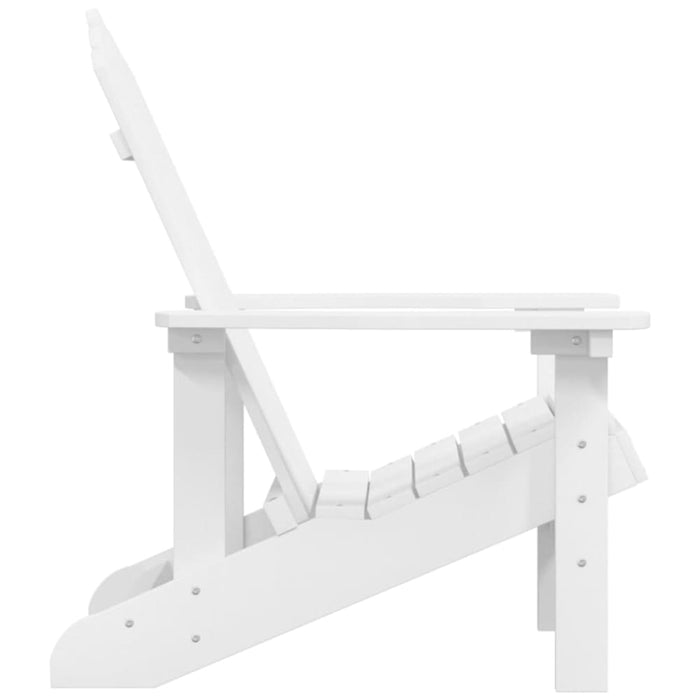 Garden Adirondack Chair Hdpe White Tonlti