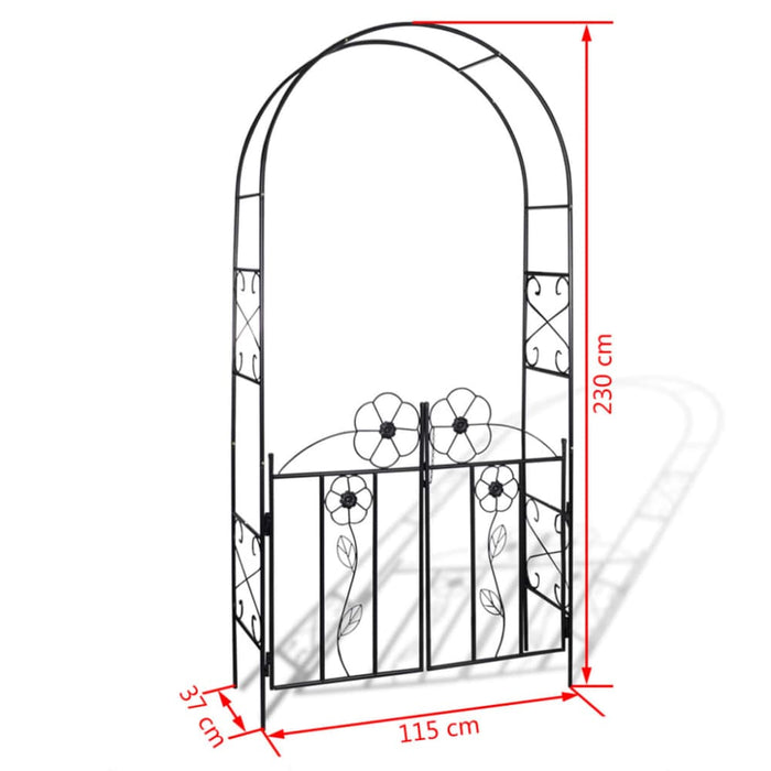 Garden Arch Door Abina