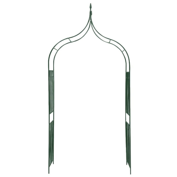 Garden Arch Spike Design Climbing Plants Dark Green Abiii