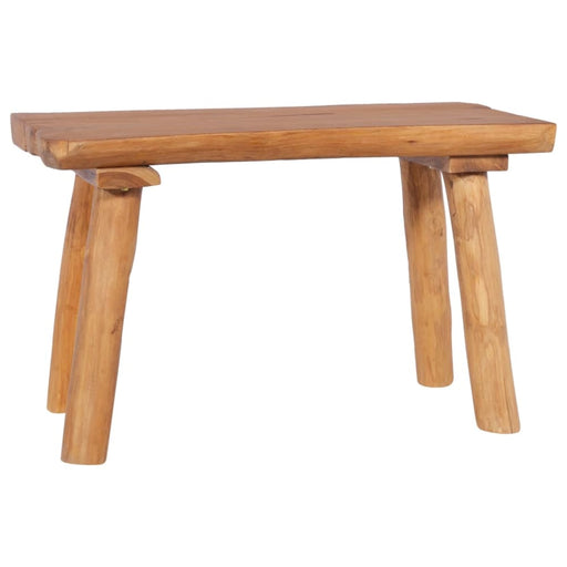 Garden Bench 80 Cm Solid Teak Wood Xnnnol