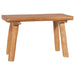 Garden Bench 80 Cm Solid Teak Wood Xnnnol