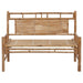 Garden Bench with Cushion 120 Cm Bamboo Tbltnkt