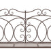 Garden Bench Iron Antique Brown Apati
