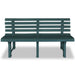 Garden Bench Plastic Green Atpna