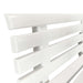 Garden Bench Plastic White Atpnt