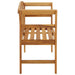 Garden Bench Solid Acacia Wood Tobxna