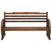 Garden Bench Solid Firwood Totnkx
