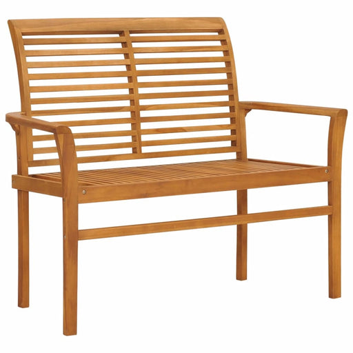 Garden Bench Solid Teak Wood Aiabi