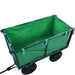 Garden Cart Liner Green Fabric Oapixk