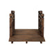 Garden Ornaments Wooden Rustic Bridge Decor Outdoor