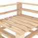 Garden Pallet Corner Sofa Wood Aktxn