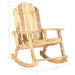 Garden Rocking Chair Solid Mango Wood Gl1795