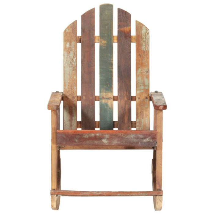 Garden Rocking Chair Solid Reclaimed Wood Xnpnnx