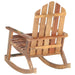 Garden Rocking Chair Solid Reclaimed Wood Xnpnnx