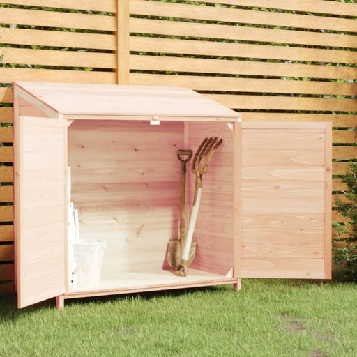 Garden Shed 102x52x112 Cm Solid Wood Fir Opxonx