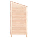 Garden Shed 102x52x112 Cm Solid Wood Fir Opxonx