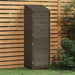 Garden Shed Anthracite 55x52x174.5 Cm Solid Wood Fir Opxonn