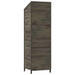 Garden Shed Anthracite 55x52x174.5 Cm Solid Wood Fir Opxonn