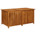 Garden Storage Box 150x80x75 Cm Solid Acacia Wood Tolpbo