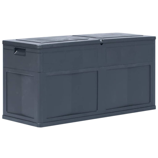 Garden Storage Box 320 l Black Aplnn