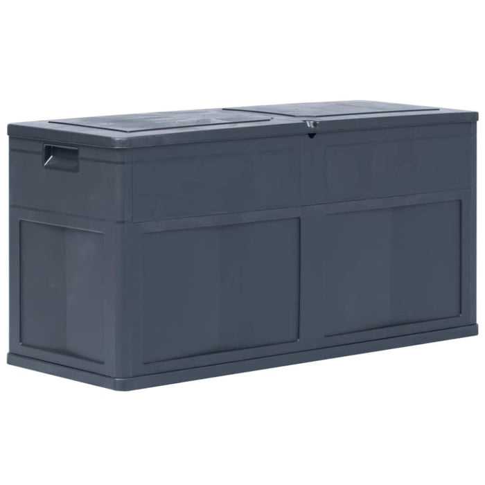 Garden Storage Box 320 l Black Aplnn