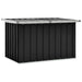 Garden Storage Box Anthracite 109x67x65 Cm Alxpk