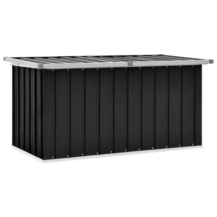 Garden Storage Box Anthracite 129x67x65 Cm Alxlt