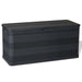 Garden Storage Box Black 117x45x56 Cm Atibn