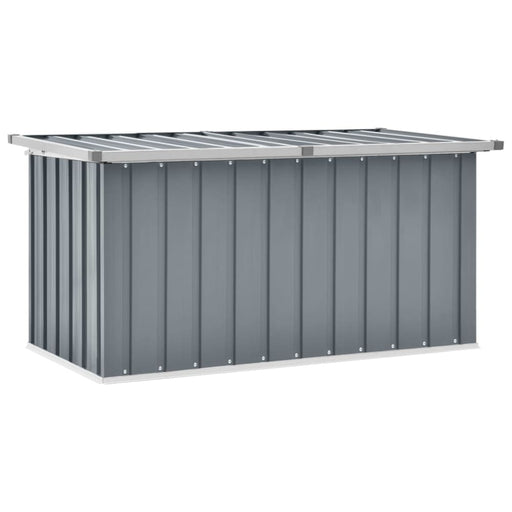 Garden Storage Box Grey 129x67x65 Cm Alxlx