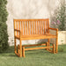 Garden Swing Bench 110 Cm Solid Acacia Wood Tollbn