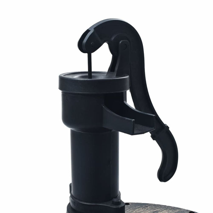 Garden Water Fountain Barrel with Pump Anxto