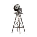 Garden Windmill 120cm Metal Ornaments Outdoor Decor