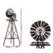 Garden Windmill 120cm Metal Ornaments Outdoor Decor