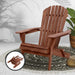 Gardeon Outdoor Furniture Beach Chair Wooden Adirondack