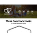 Gardeon Outdoor Hammock Chair With Stand Hanging Pillow