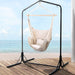 Gardeon Outdoor Hammock Chair With Stand Hanging Pillow