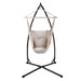 Gardeon Outdoor Hammock Chair with Steel Stand Hanging