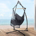 Gardeon Outdoor Hammock Chair with Steel Stand Tassel