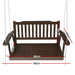 Gardeon Porch Swing Chair with Chain Garden Bench Outdoor