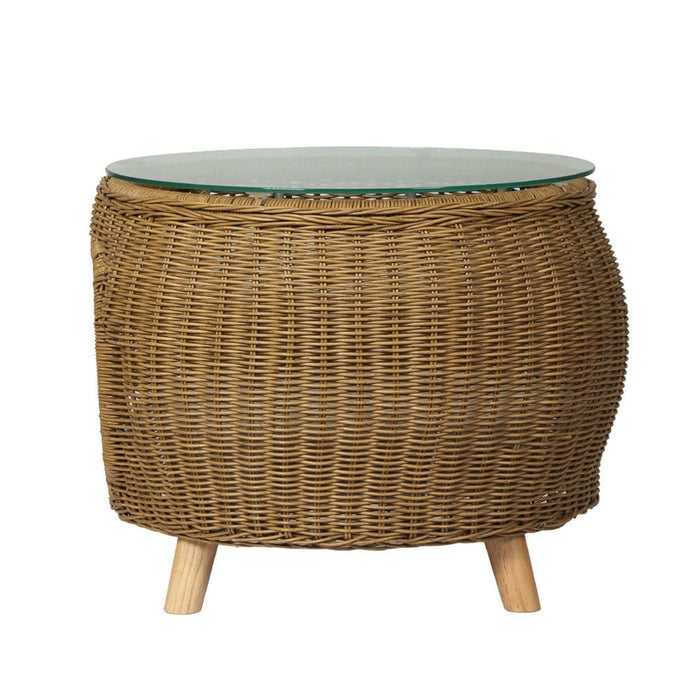 Gardeon Side Table Coffee Pet Bed Wicker Indoor Outdoor