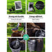 Gardeon Solar Water Fountain Feature Garden Bird Bath