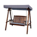Gardeon Swing Chair Wooden Garden Bench Canopy 2 Seater