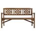 Gardeon Wooden Garden Bench 3 Seat Patio Furniture Timber