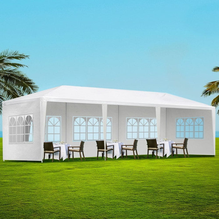 Gazebo 3x9 Outdoor Marquee Party Wedding Tent Canopy Camping