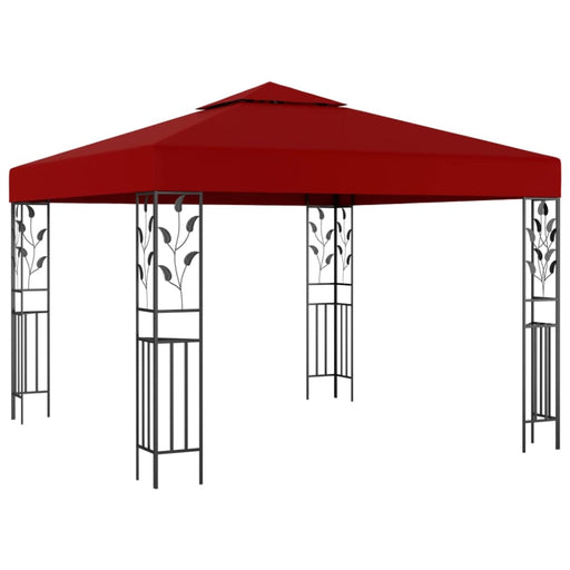 Gazebo 3x3 m Wine Red Aikai