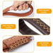 Genuine Leather Durable Comfortable Padded Handle Rustproof