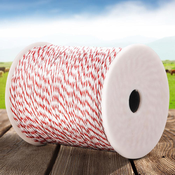 Giantz Electric Fence Wire 500m Fencing Roll Energiser Poly