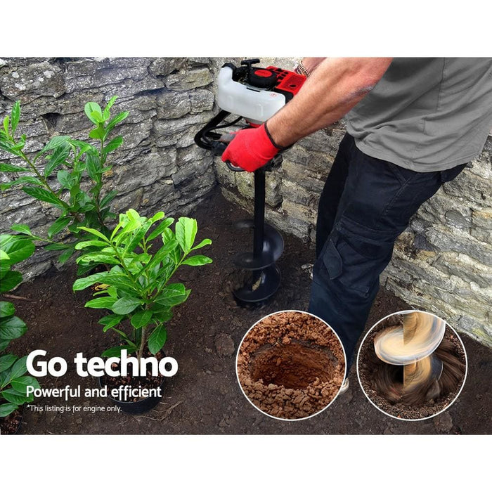 Giantz Post Hole Digger Petrol Diggers Only Motor Complete